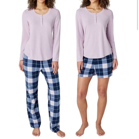 Eddie Bauer Other - NWT Eddie Bauer Womens 3 Piece Waffle Fleece Sleep Set